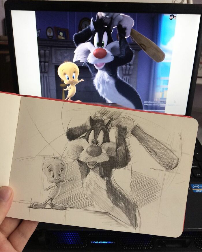 Popular-Characters-Pencil-Drawings-Clsamet