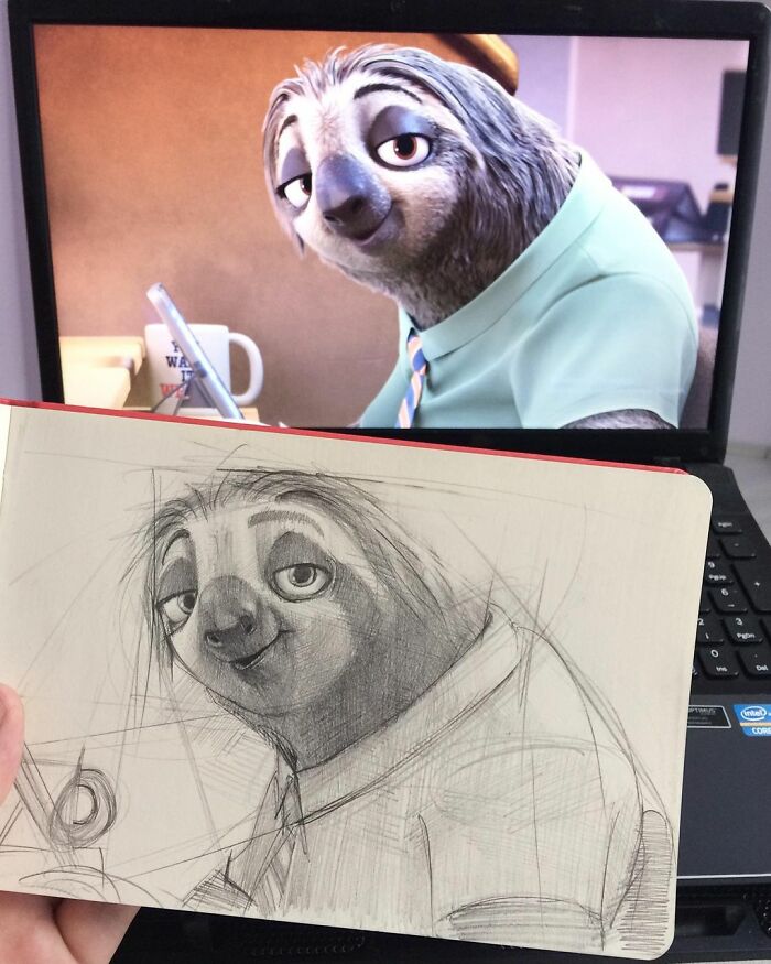 Popular-Characters-Pencil-Drawings-Clsamet