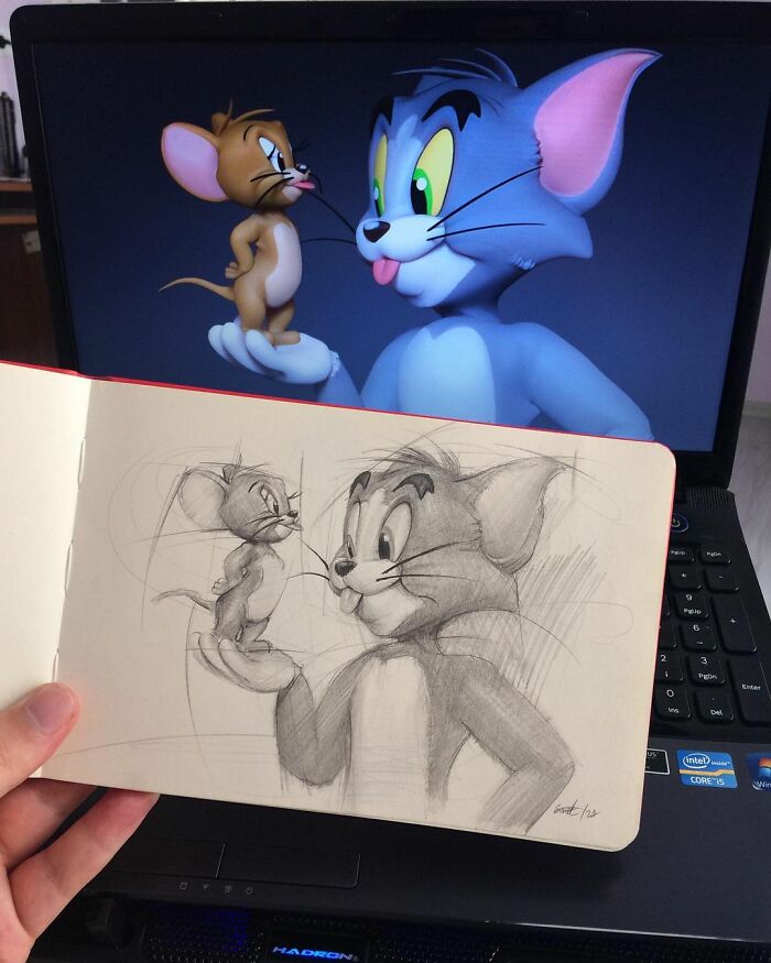 Popular-Characters-Pencil-Drawings-Clsamet