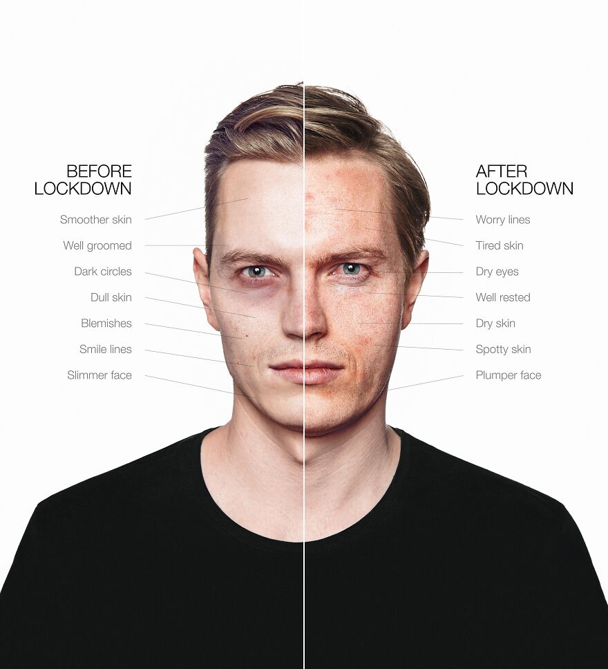We Show The Impact Lockdown Has Had On Our Faces We Show The Impact Lockdown Has Had On Our Faces