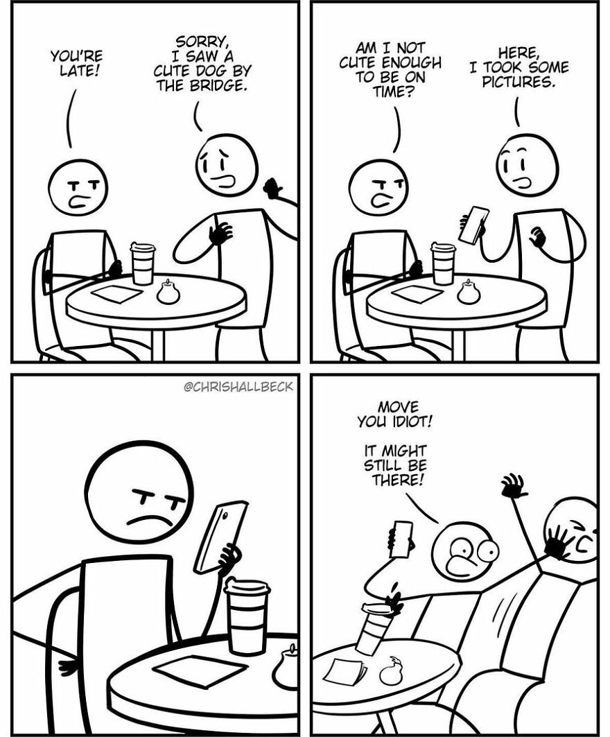 Funny Comics With Surprising Endings By Chris Hallbeck (New Pics)