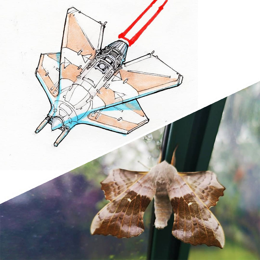 This Artist Continues To Make Spaceships Inspired By Everyday Objects