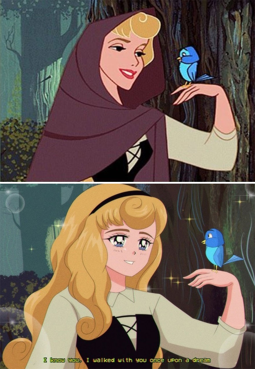 Mexican Illustrator Turns Characters From Famous Movies And Series Into Anime