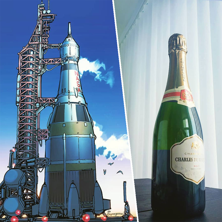 This Artist Continues To Make Spaceships Inspired By Everyday Objects