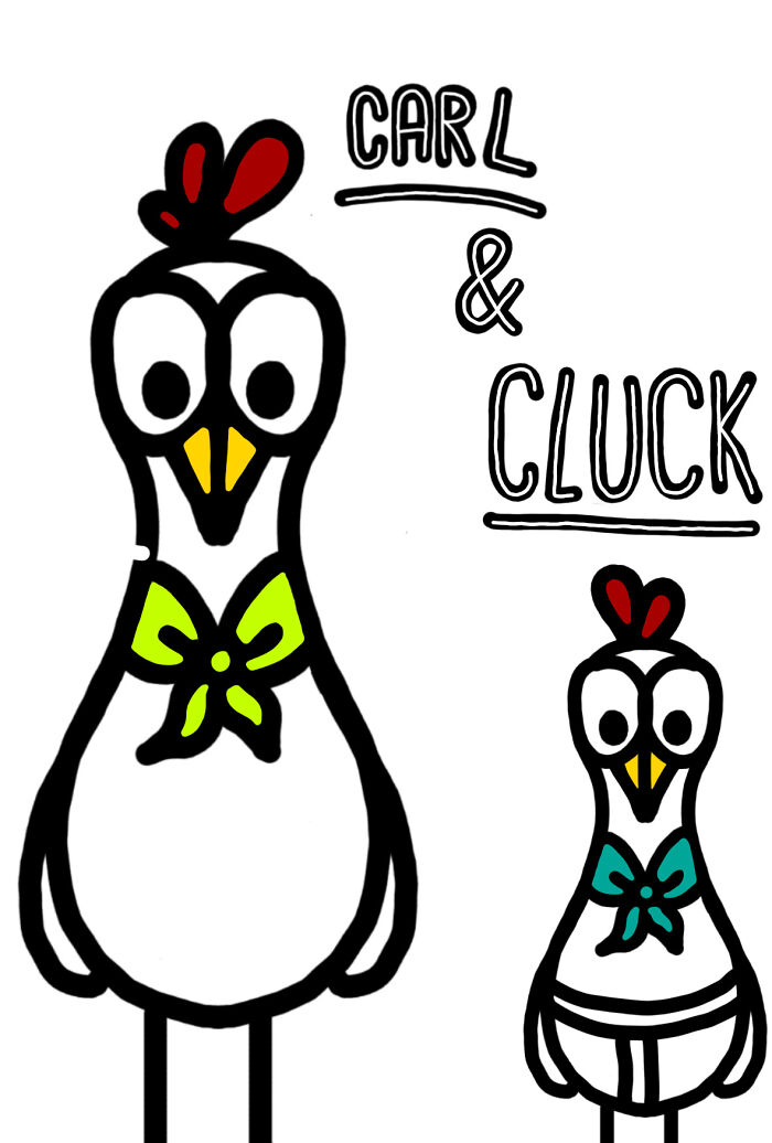 Carl And Cluck The Chickens