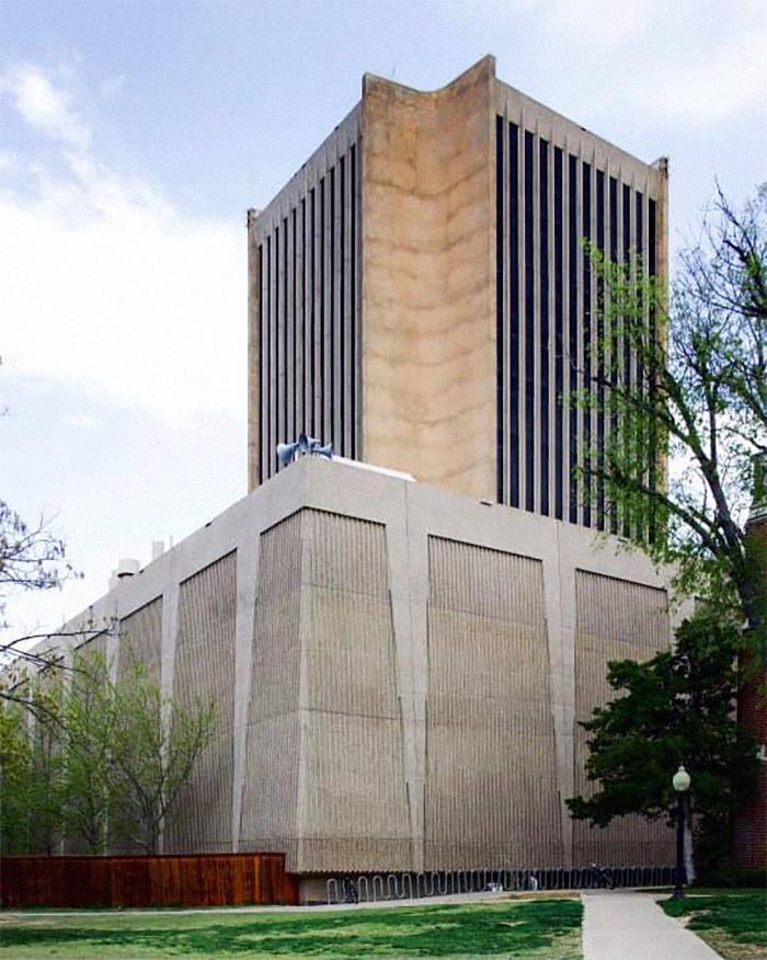 The “Blender” On The Campus Of The University Of Oklahoma. That’s All One Building. I Took Math Classes In This Thing Back In The 90s