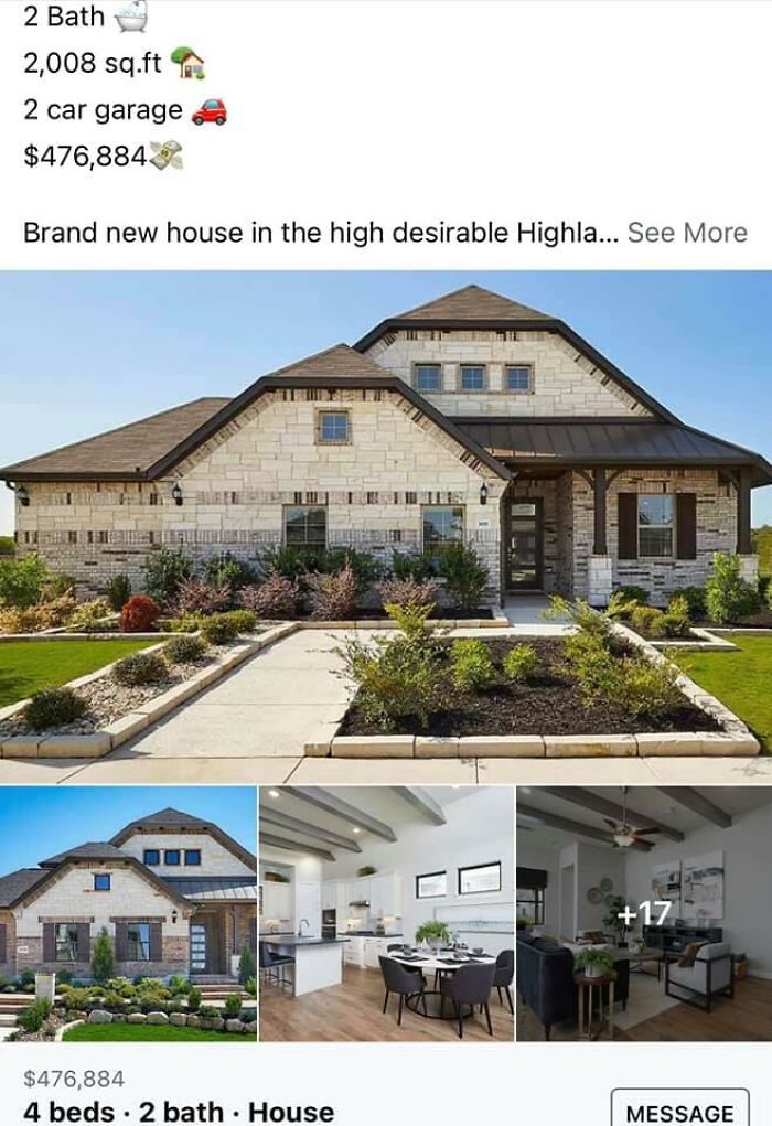 Whatttttt Is Thissssss. The Front Of The House Looks Like It’s Made Of The Spare Parts From The Other Builds