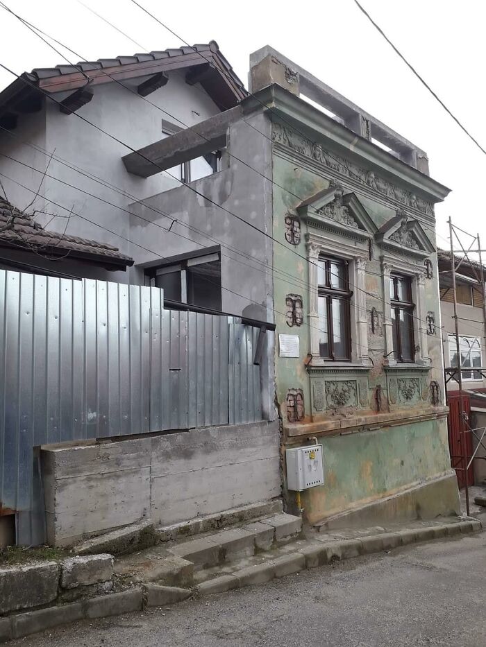 Keeping The Old Facade Because The Law Says So