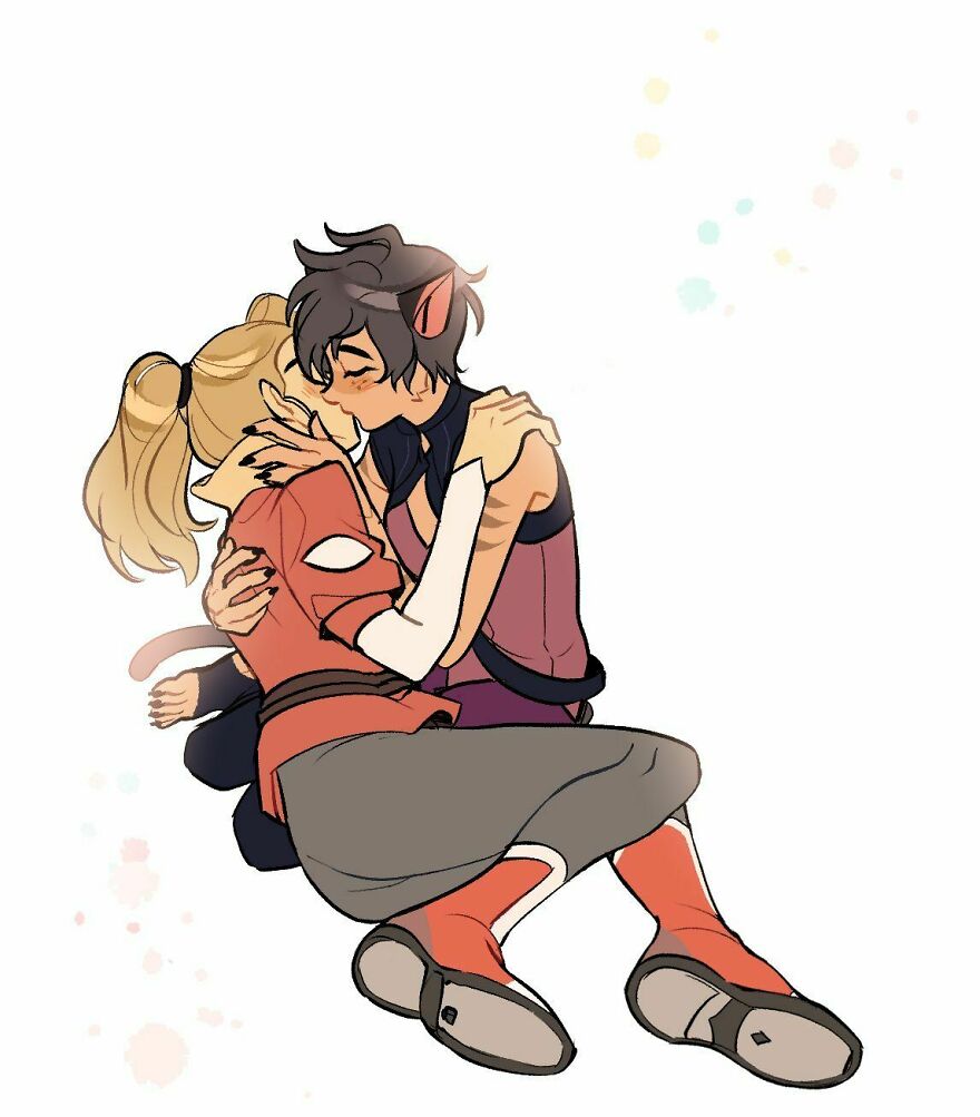 Some Catradora Fanart That I Found On Pinterest (I'm Not Sure Who To Credit, Sorry About That)