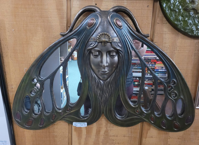 I Can't Stop Thinking About This Mirror I Passed Up At My Local Ohio Antique Mall! Should I Go Back And Get It????