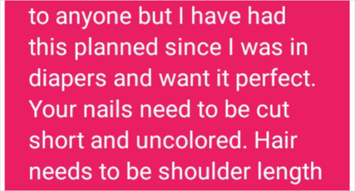 Bridesmaid Is Furious That ‘Bridezilla’ Is Demanding She Drop From Size 12 To Size 8, Exposes Her Toxicity Online Bridesmaid Is Furious That ‘Bridezilla’ Is Demanding She Drop From Size 12 To Size 8, Exposes Her Toxicity Online