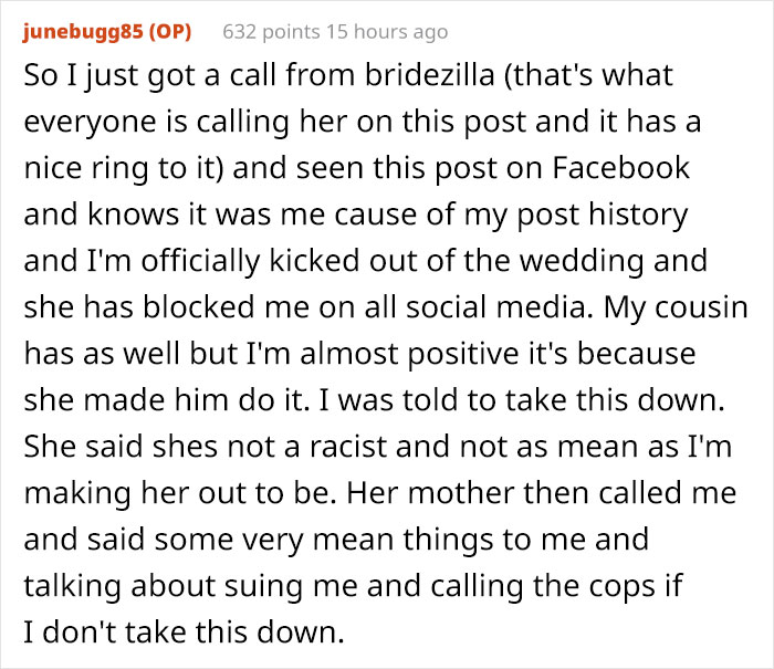 Bridesmaid Is Furious That ‘Bridezilla’ Is Demanding She Drop From Size 12 To Size 8, Exposes Her Toxicity Online Bridesmaid Is Furious That ‘Bridezilla’ Is Demanding She Drop From Size 12 To Size 8, Exposes Her Toxicity Online