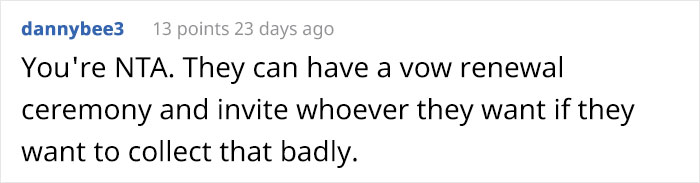 Parents Want To "Collect" Off Of Their Child's Wedding - She Says No And Family Drama Ensues Parents Want To "Collect" Off Of Their Child's Wedding - She Says No And Family Drama Ensues
