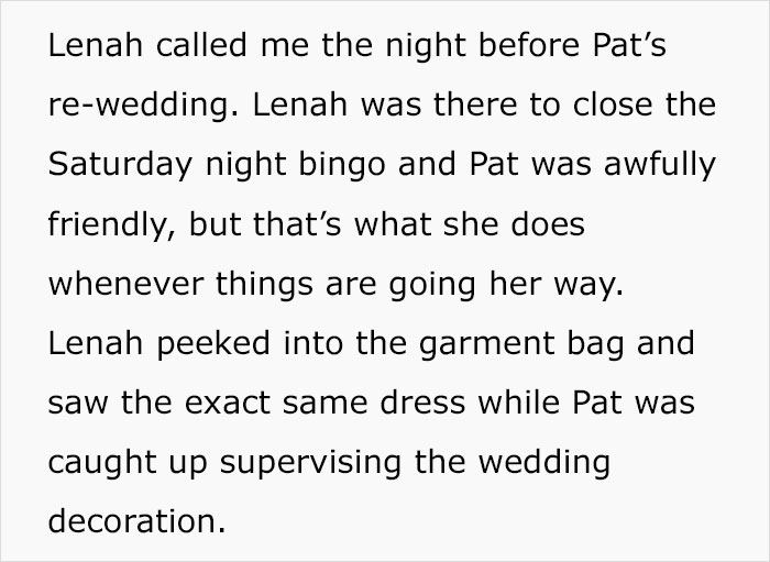 Bridezilla Steals A Dress From A Charity &ndash; The Owner Executes Her Revenge On The Wedding Day