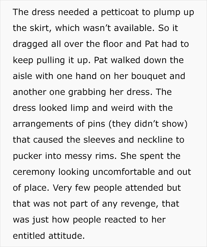 Bridezilla Steals A Dress From A Charity &ndash; The Owner Executes Her Revenge On The Wedding Day