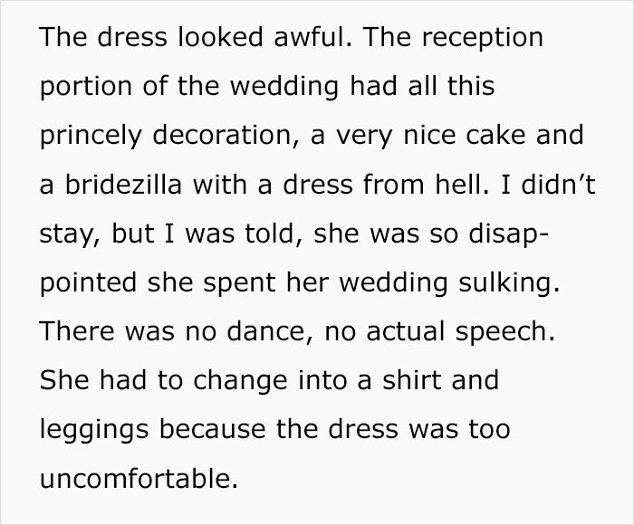 Bridezilla Steals A Dress From A Charity &ndash; The Owner Executes Her Revenge On The Wedding Day