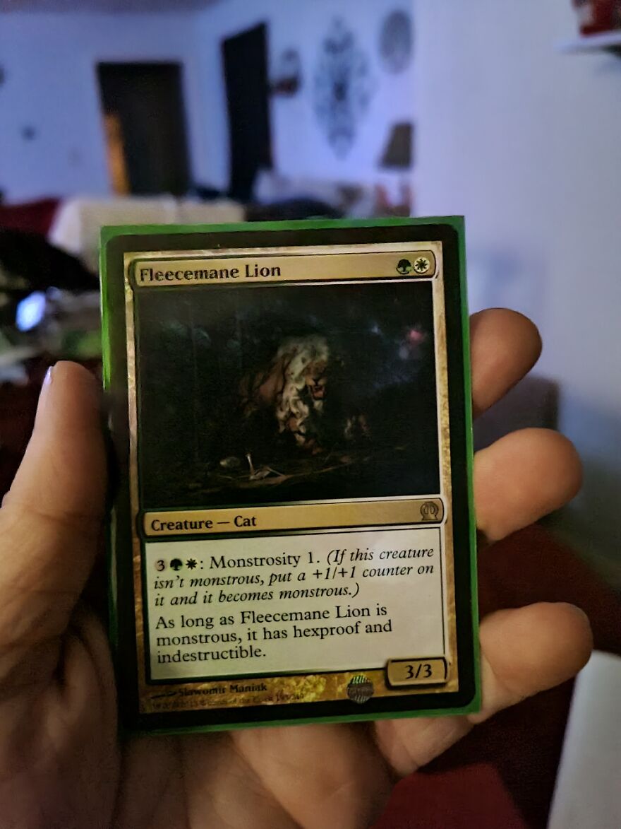 I Was Showing A Friend On The Other Side Of The Country My Green/White Theros