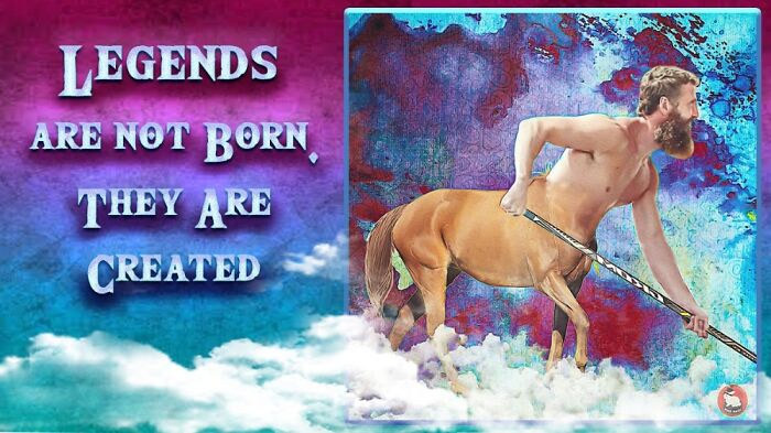 This Centuar Picture Fan Art Tribute To Legendary Hockey Player Joe Thorton