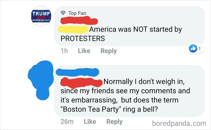 America Was Not Started By Protestors!