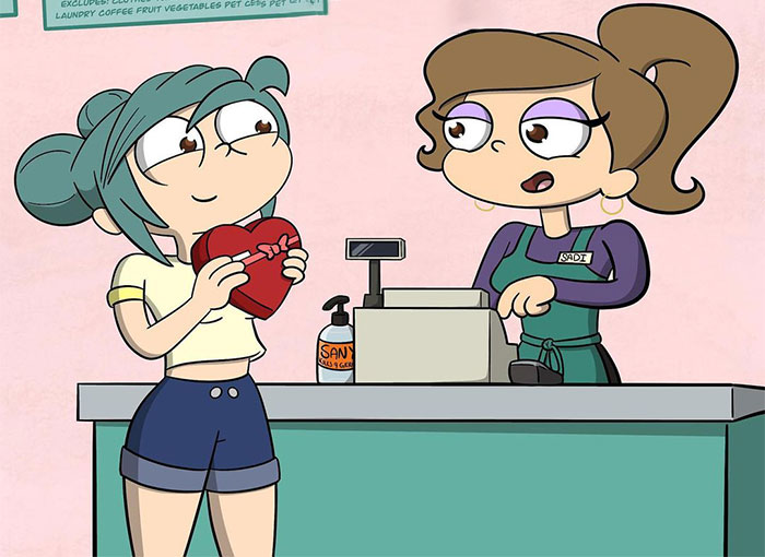 I Created Comics About The Awkward And Flirty Interactions I Had With A Cashier I Like