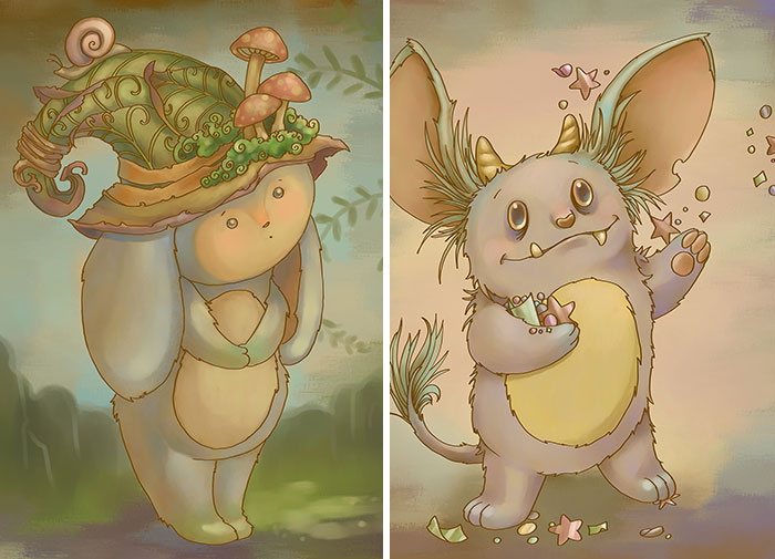 I Illustrated 20 Common House Monsters