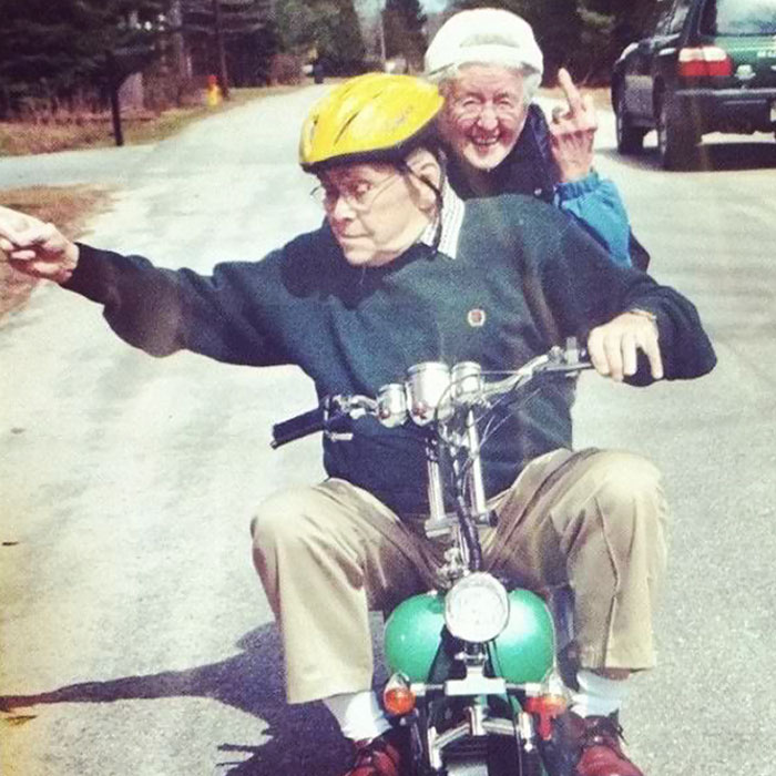 My Friend Posted A Picture Of Her Grandparents On Thanksgiving, It Definitely Needed More Exposure. Cheers To Being This Cool When I'm Old