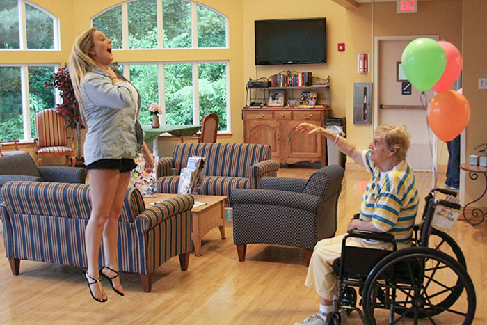 Visited My Grandmother On Her Birthday Today