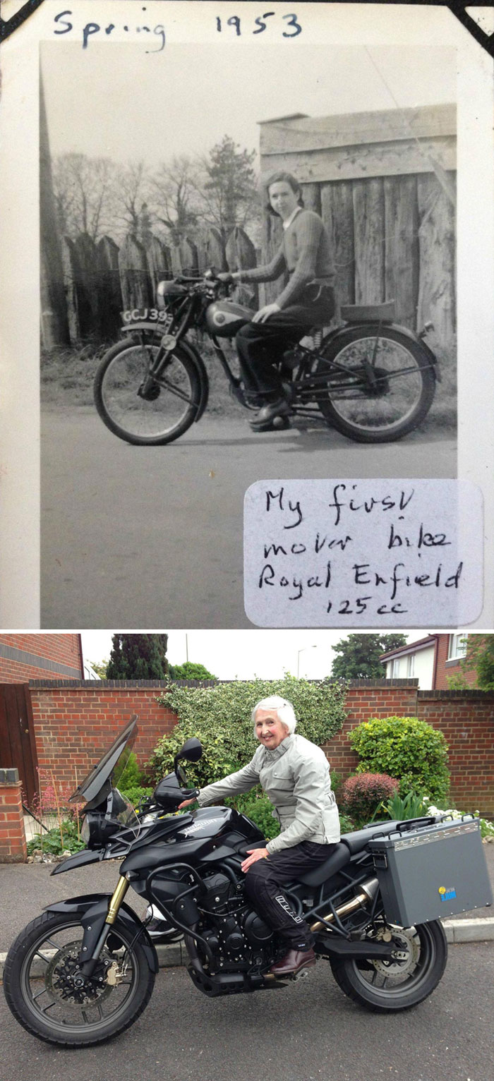 Yesterday I Took My Grandmother On Her First Bike Ride In 59 Years, I Need A New Word For Awesome