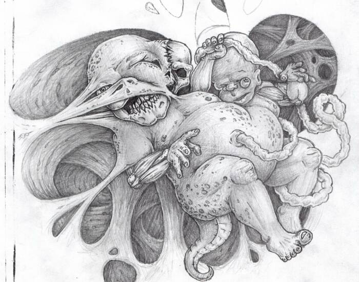 Hey Pandas, Post Your Scariest Drawing Here (Closed)