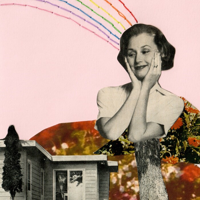 I Make Collages With Hand-Sewn Elements