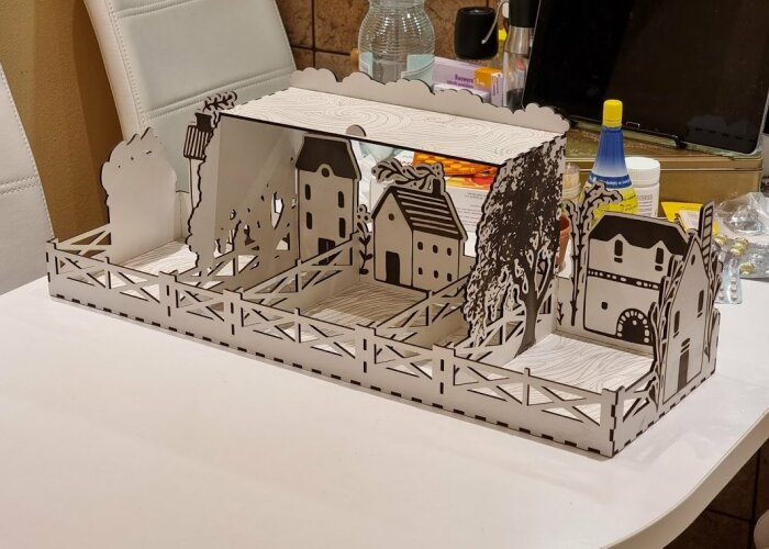 Instead Of Making Another Boring DIY Box, I Added A Little Magic (And Lasers) To It