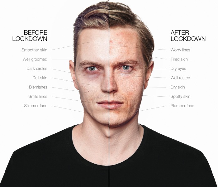 We Show The Impact Lockdown Has Had On Our Faces