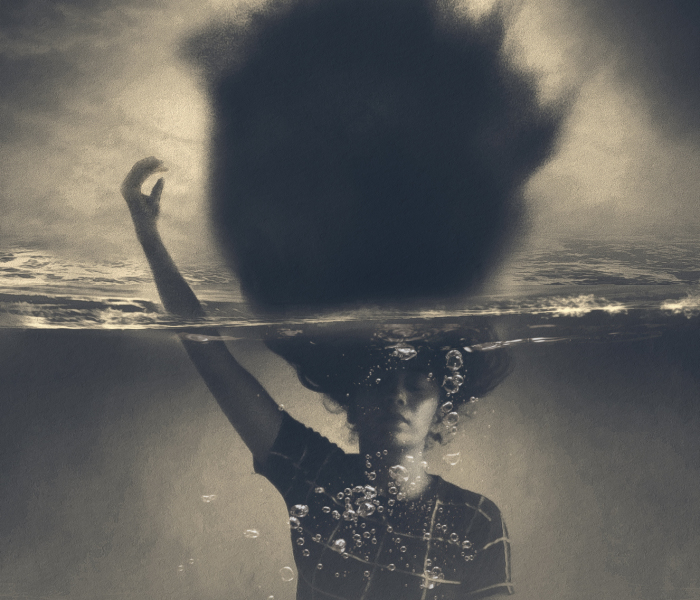 I Photographed Myself To Portray Anxiety With The Help Of Photo Manipulation