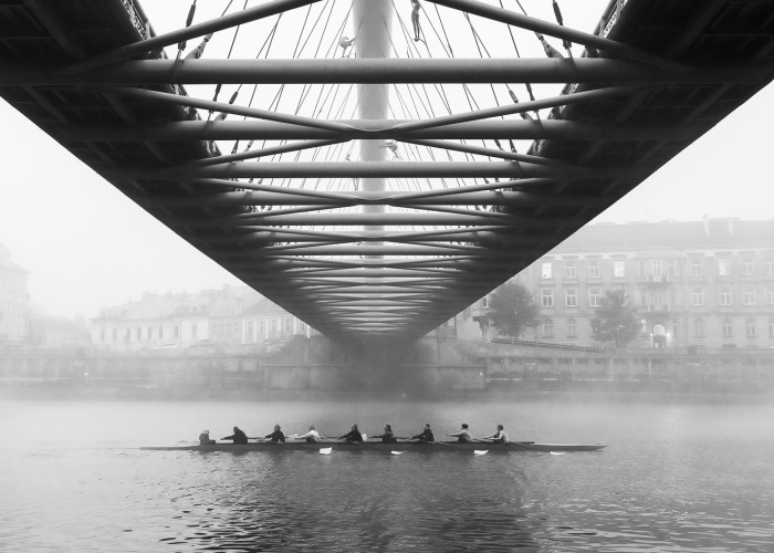 I Had A Split Second To Take A Good Photograph Of The Rowing Boat Which Was Moving So Rapidly