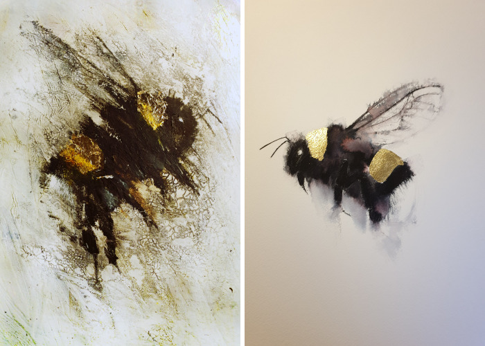 I Like To Paint Bumblebees