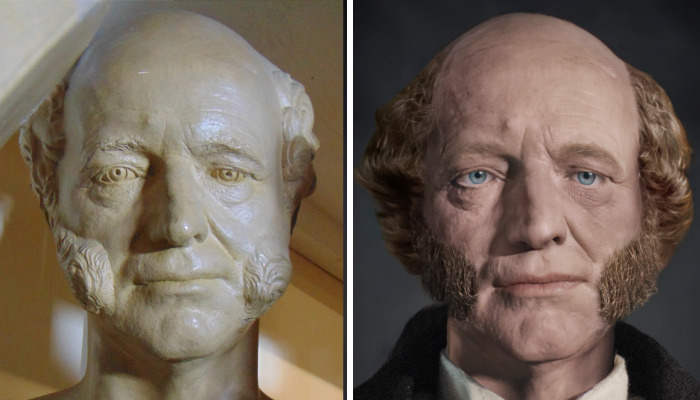The Real Faces Of The U.S. Founding Fathers And Other Famous Historical Figures