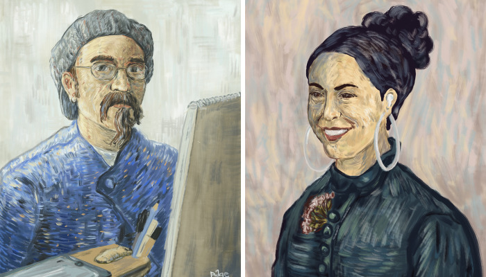 I Reimagine My Family In The Style Of Vincent Van Gogh