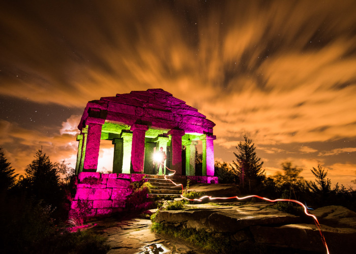 I Hike To Abandoned Places To Photograph Them At Night With My Own Light (10 New Pics)