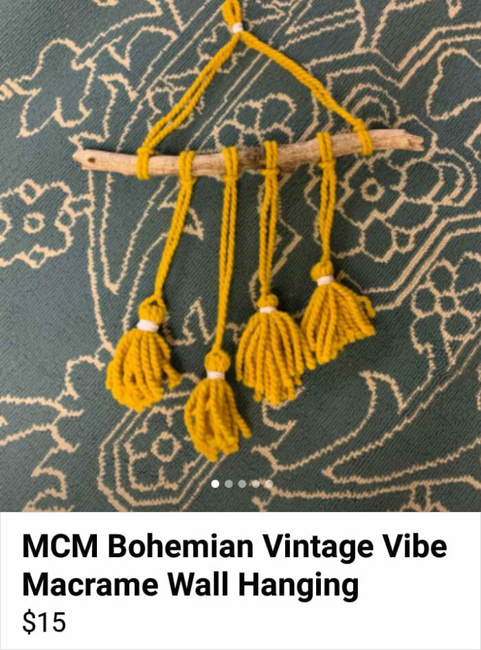 Sigh. "Macrame"