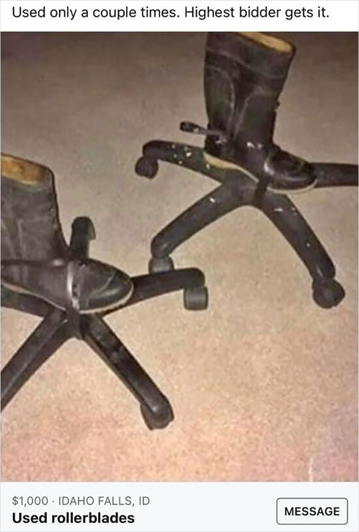 I Think This Qualifies. On My Local Garage Sale Page