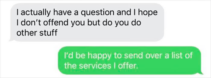 Guy Wanted A Happy Ending But Got A Sad Ending For Free In A Hilarious Chat That Went Viral