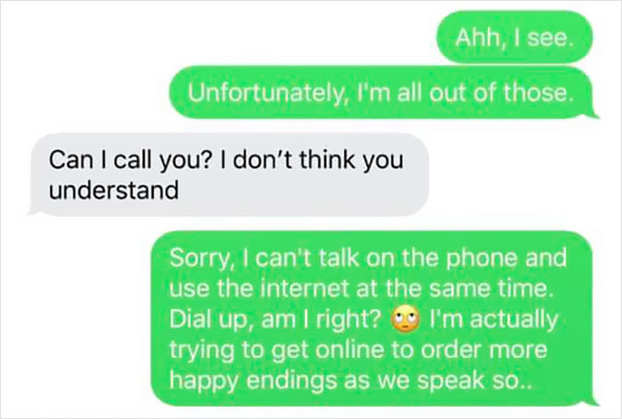 Guy Wanted A Happy Ending But Got A Sad Ending For Free In A Hilarious Chat That Went Viral