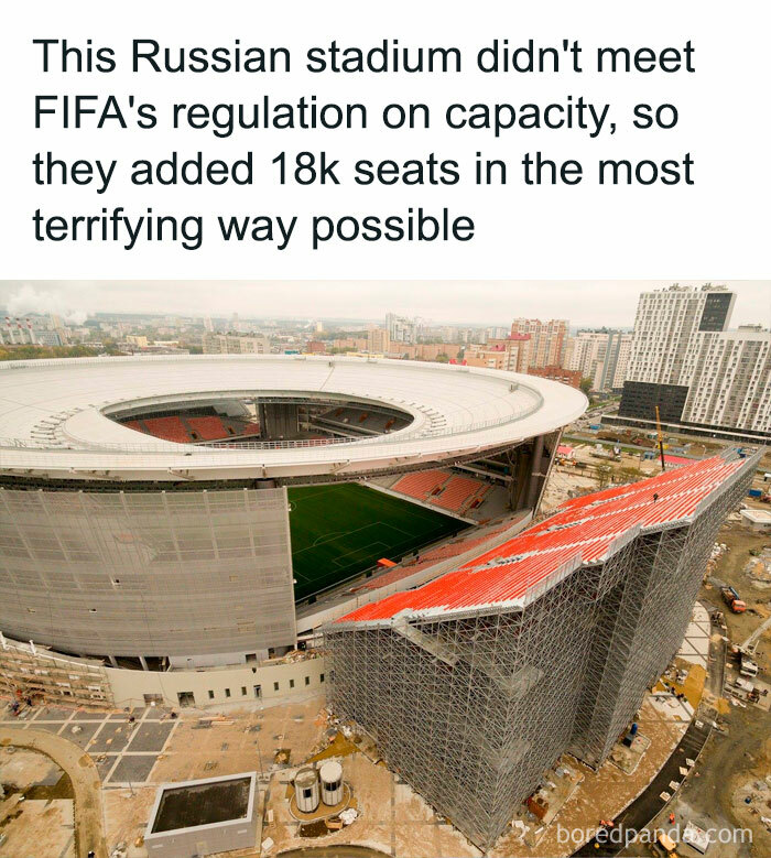 Couldn’t Get A Good Seat? Risk Your Life Trying To Watch The Game!