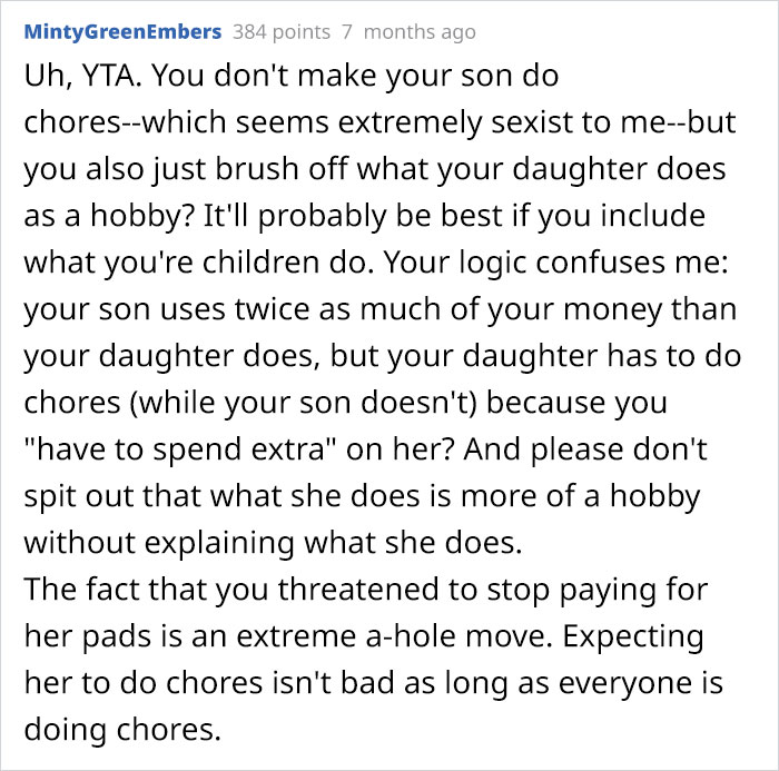 Dad Makes Daughter Do House Chores In Return For Menstrual Pads, The Internet Goes Berserk On Him