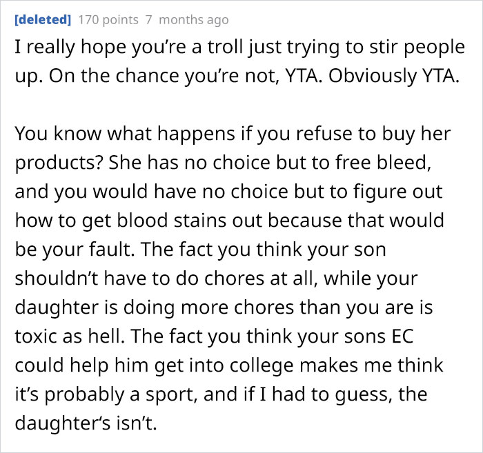 Dad Makes Daughter Do House Chores In Return For Menstrual Pads, The Internet Goes Berserk On Him Dad Makes Daughter Do House Chores In Return For Menstrual Pads, The Internet Goes Berserk On Him
