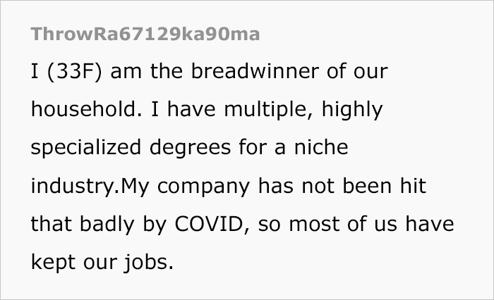 Wife Asks Her Husband To Turn Down “Dream Job” For The Sake Of Her Career, Or She’ll Divorce Him Wife Asks Her Husband To Turn Down “Dream Job” For The Sake Of Her Career, Or She’ll Divorce Him