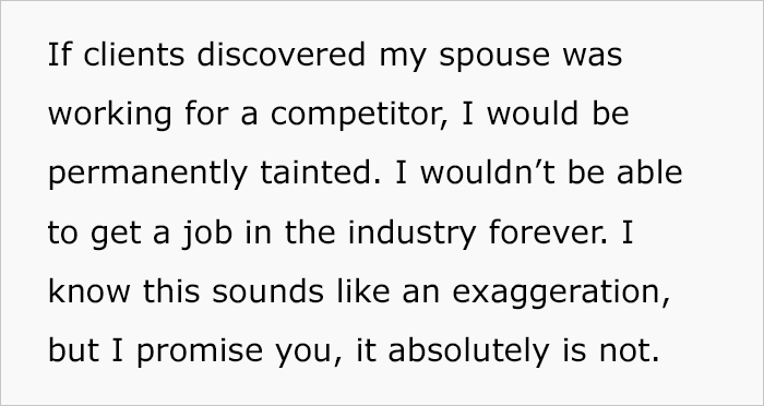 Wife Asks Her Husband To Turn Down “Dream Job” For The Sake Of Her Career, Or She’ll Divorce Him