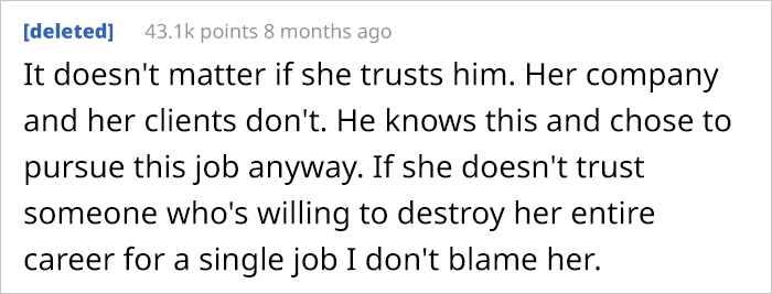 Wife Asks Her Husband To Turn Down “Dream Job” For The Sake Of Her Career, Or She’ll Divorce Him