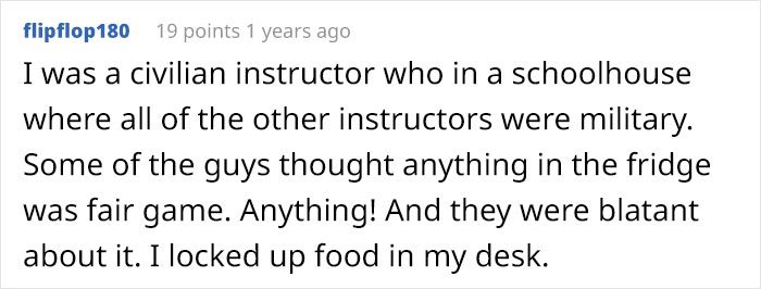 Employee Notices Her Food Going Missing, Installs A Nanny Cam And Catches The Shameless Thief