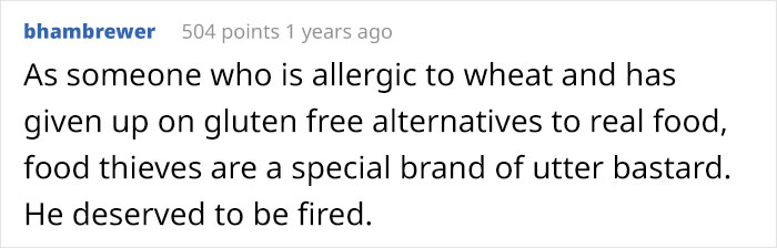 Employee Notices Her Food Going Missing, Installs A Nanny Cam And Catches The Shameless Thief